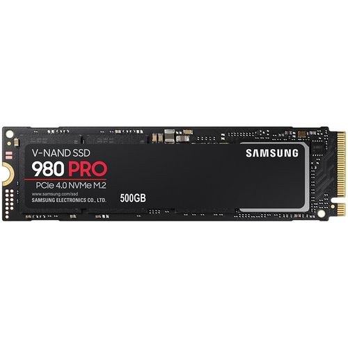 SAMSUNG 980 PRO 500GB SSD, M.2 2280, NVMe, Read/Write: 6900 / 5000 MB/s, Random Read/Write IOPS 800K/1KK slika 1