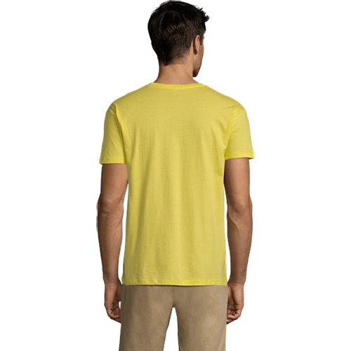 REGENT unisex majica sa kratkim rukavima - Limun žuta, S  slika 4