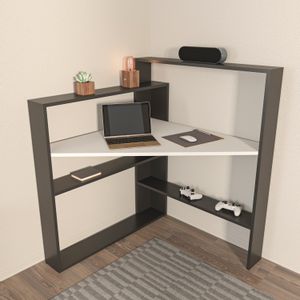 Kelly - Black, White Black
White Study Desk