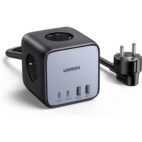 Ugreen DigiNest Cube 65W USB-C / AC 7u1 utičnica slika 1