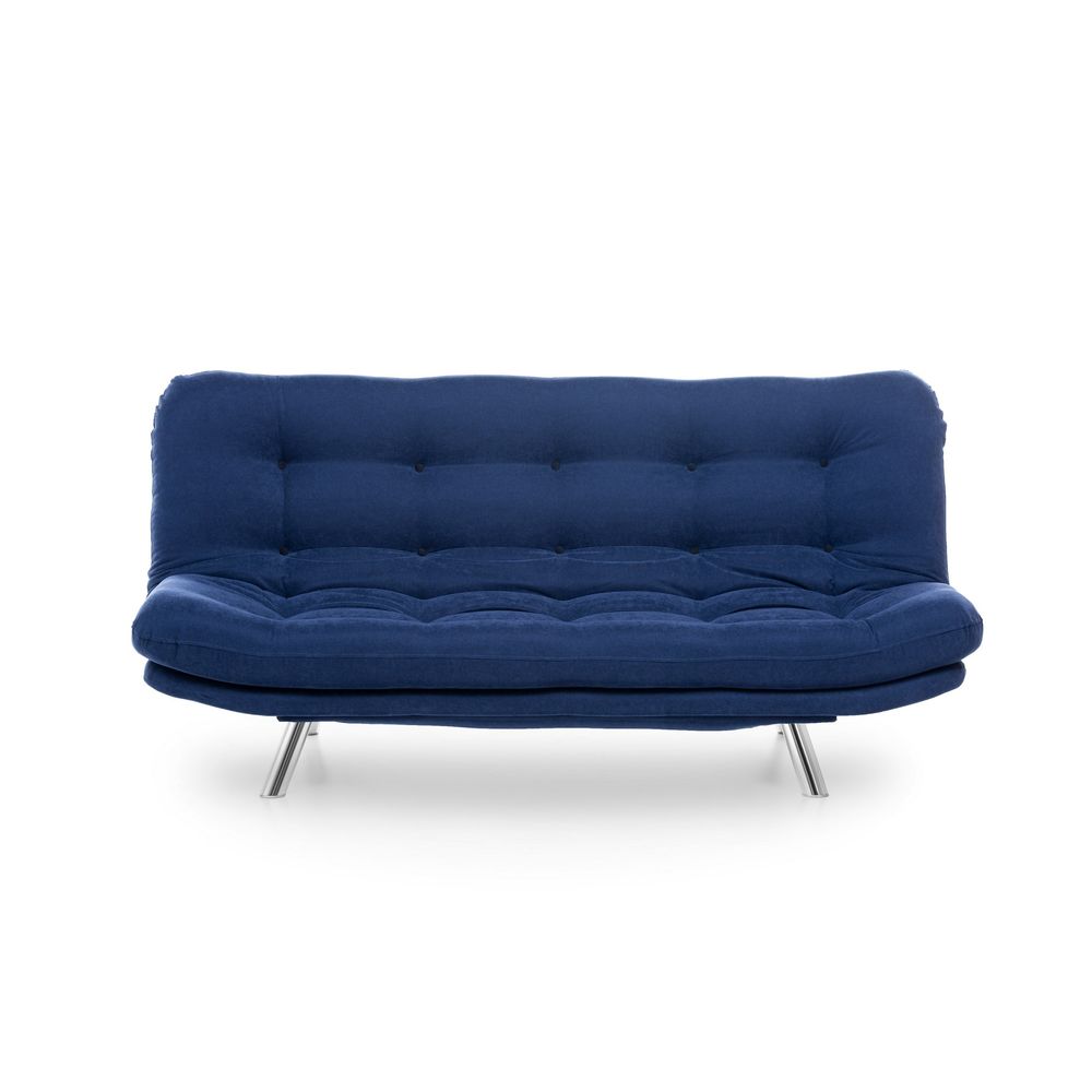 Misa Sofabed - Tamnoplava 3-sjedalna Sofa na Razvlačenje slika 3
