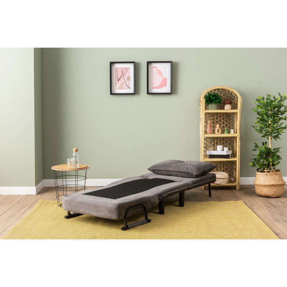 Sofa na razvlačenje Sento Singl - Sivi slika 6
