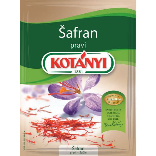 Kotányi Šafran pravi 0,12g slika 1