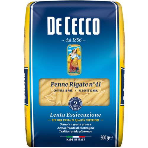 DE CECCO tjestenina 41 penne rigate 500g slika 1