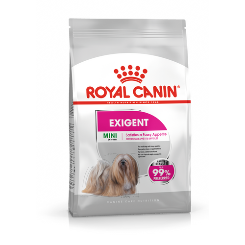 ROYAL CANIN CCN Mini Exigent, potpuna hrana za pse - Za odrasle i starije pse malih pasmina (od 1 do 10 kg) - Stariji od 10 mjeseci - Mali izbirljivi psi, 3 kg slika 1