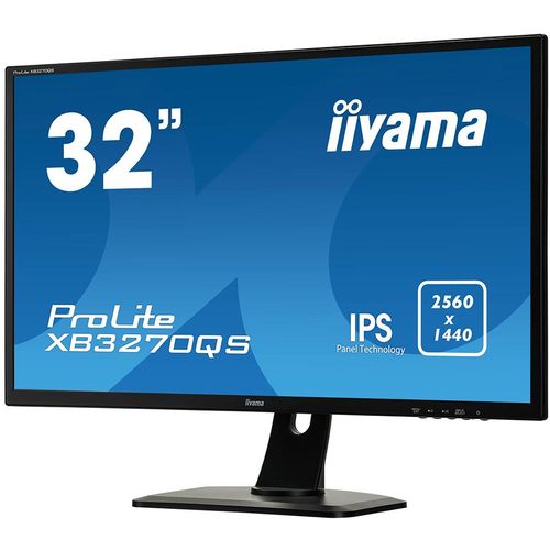 IIYAMA Monitor Prolite, 32" 2560x1440, IPS panel, 300cd/m2, 4ms, 1200:1 Static Contrast, Speakers, DisplayPort, HDMI, DVI (31,5" VIS), Height Adj. Stand slika 3