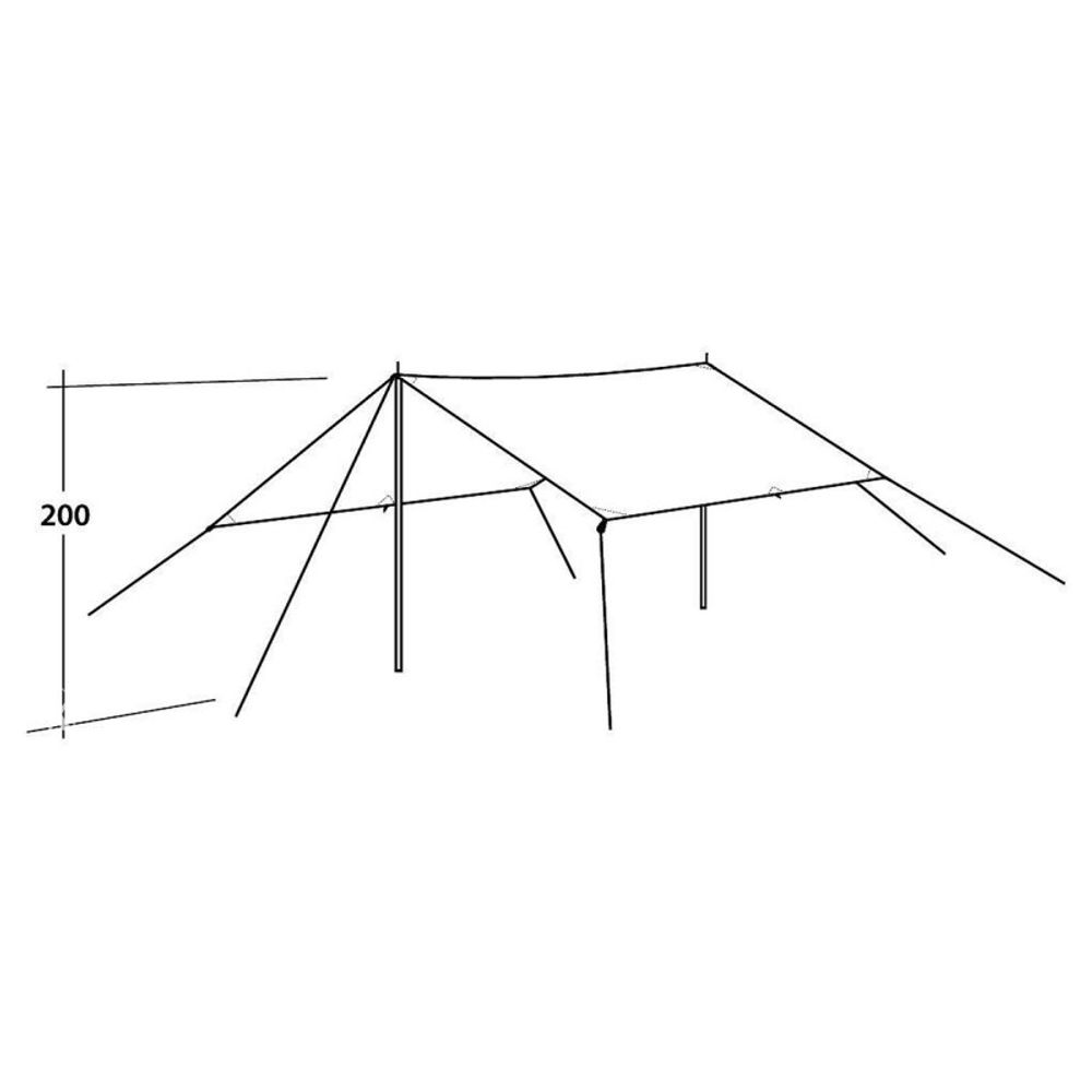 Easy Camp Tenda Tarp 4x4m slika 6