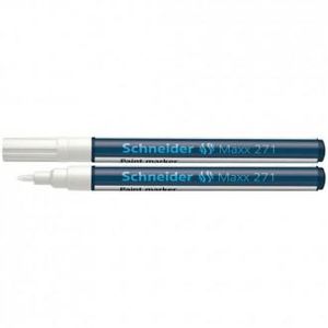 Flomaster Schneider, Paint marker Maxx 271, 1-2 mm, bijeli