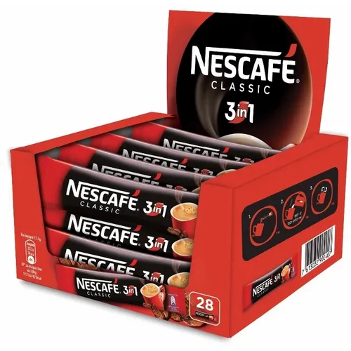 Nescafe instant kafa 3In1 Classic pakovanje 28x16.5g slika 1