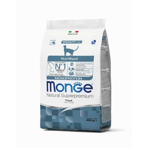 Monge Cat Sterilised Monoprotein Pastrmka 1.5 kg slika 1