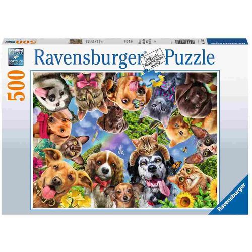 Ravensburger Puzzle kućni ljubimci 500kom slika 1