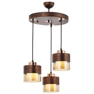 AV-4288-3T-CPR Copper Chandelier