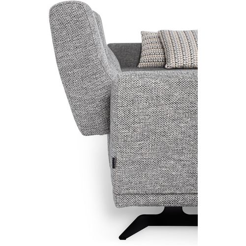 Slate Grey 3-Seat Sofa-Bed slika 5