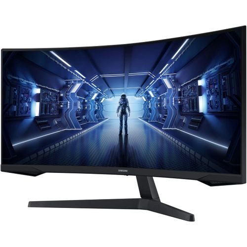 Monitor 34" Samsung Odyssey C34G55TWWP VA 3440x1440/165Hz/1ms/HDMI/DP/zakrivljen slika 1