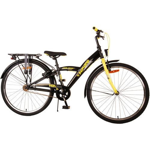 Volare Thombike 26" dječji bicikl s dvije ručne kočnice crno-žuti slika 2