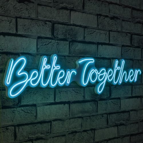 Better Together - Blue Blue Decorative Plastic Led Lighting slika 1