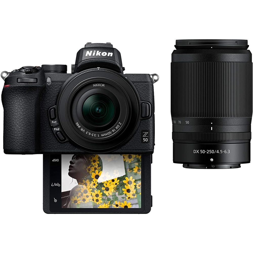 Nikon Z 50 + NIKKOR Z DX 16-50 VR + 50-250 VR slika 2
