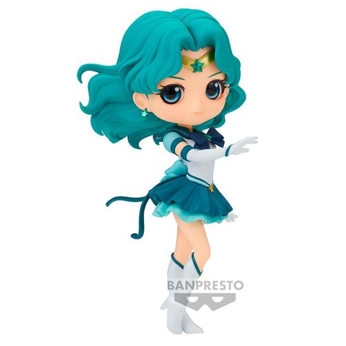 Pretty Guardian Sailor Moon Cosmos: Figura Eternal Sailor Neptune ver.A Q Posket 14cm slika 4