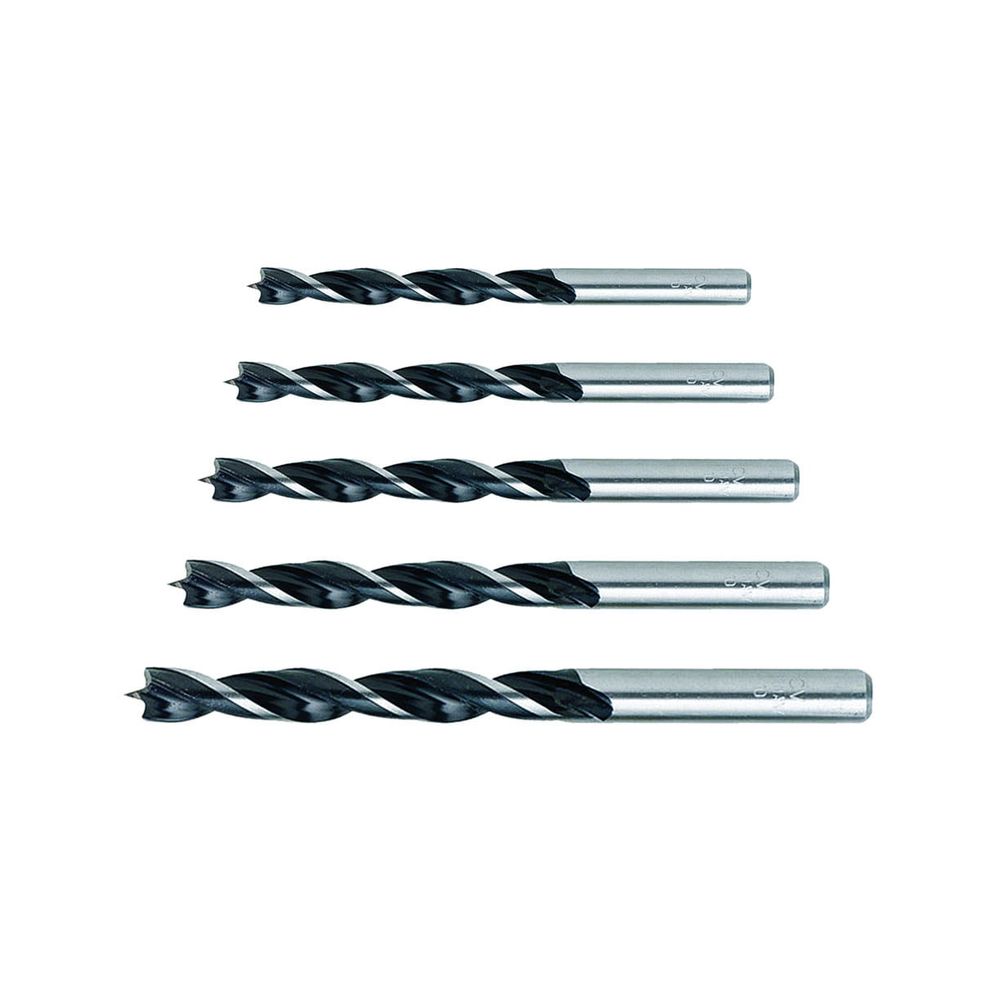 RAIDER Burgije za drvo Ø 4 - 10 mm - Set 5 kom. slika 2
