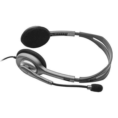 Slušalice LOGITECH H111 3 5mm crna slika 2