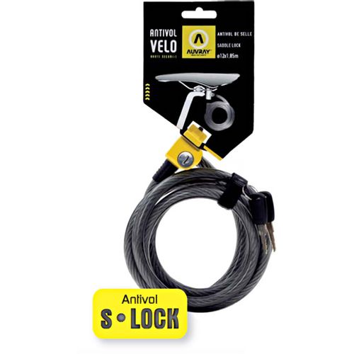 LOKOT KLJUČ AUVRAY SPIRALE S-LOCK 150cm D.12 slika 1