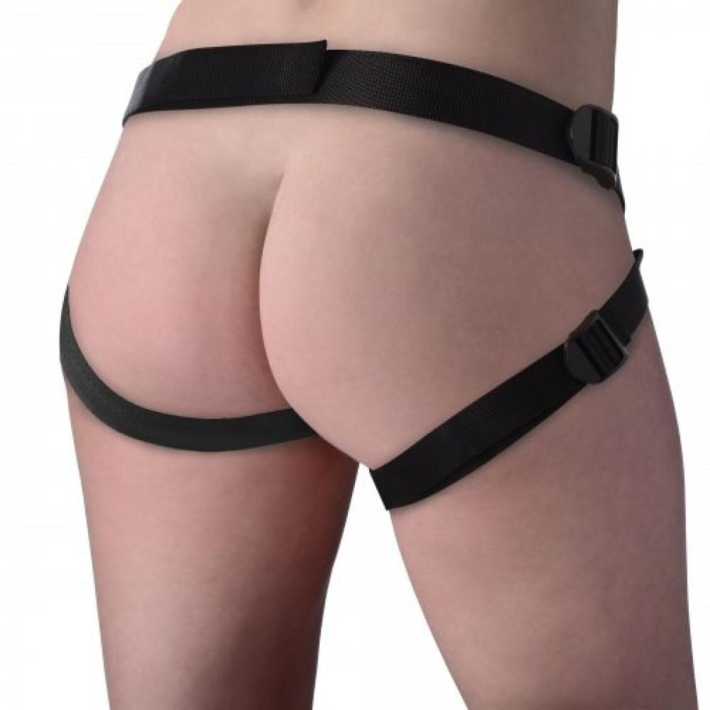 Silikonski dildo 20 cm s pojasom Brazen slika 3