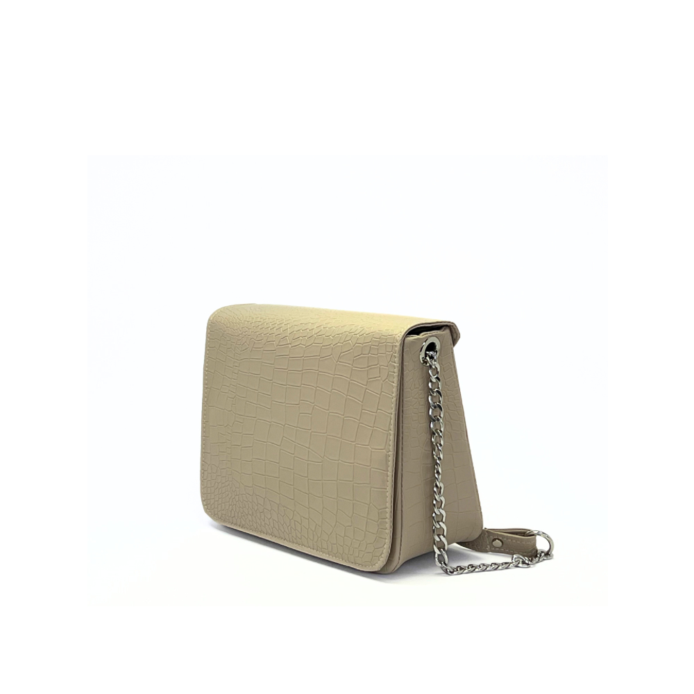ILEA Ženska torba Nella M 26x19cm, Vizon Kroko slika 2