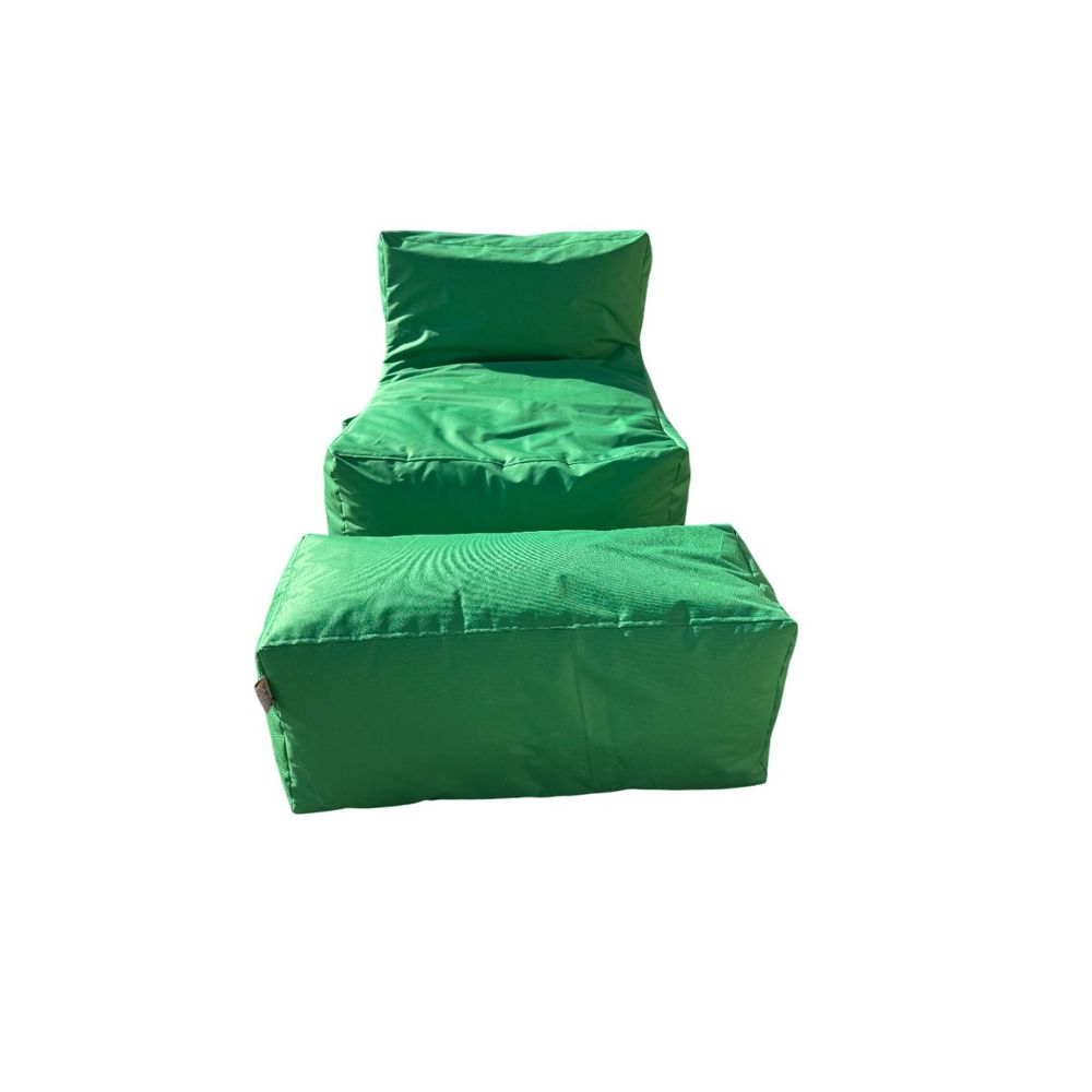 Xxl Sedir - Zeleni Set Bean Bag-a (2 Komada) slika 2