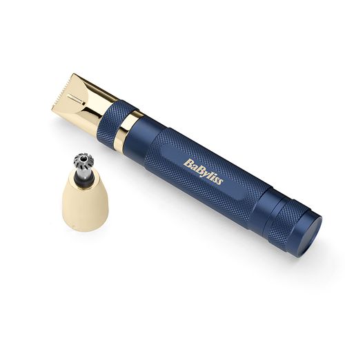 Babyliss E112E navy gold mini trimer za nos, uši i obrve slika 3