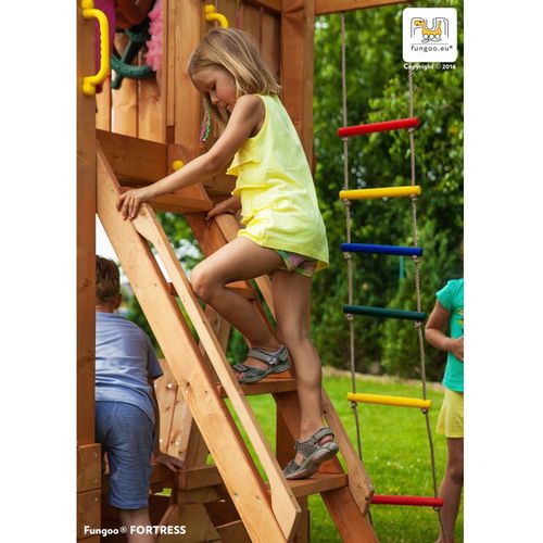 Fungoo Toranj FORTRESS - drveno dečije igralište slika 4