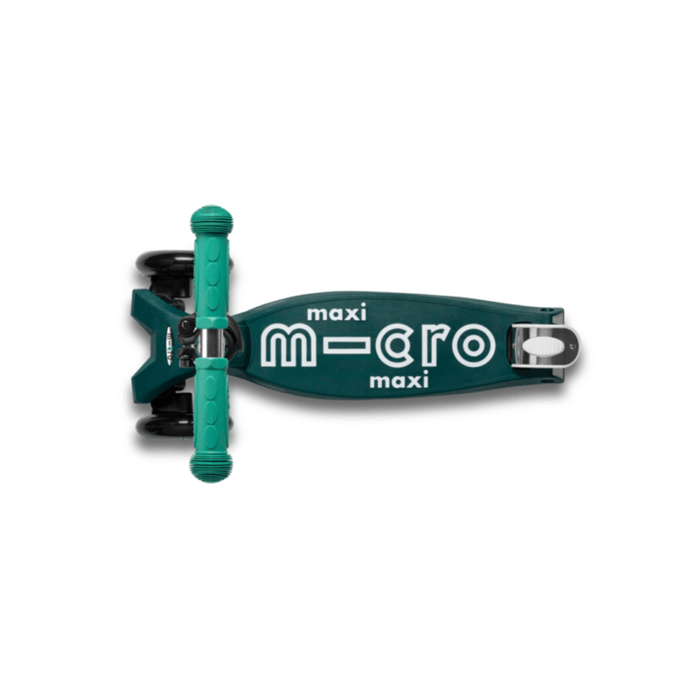 Micro Romobil Maxi Deluxe ECO, Zeleni slika 3