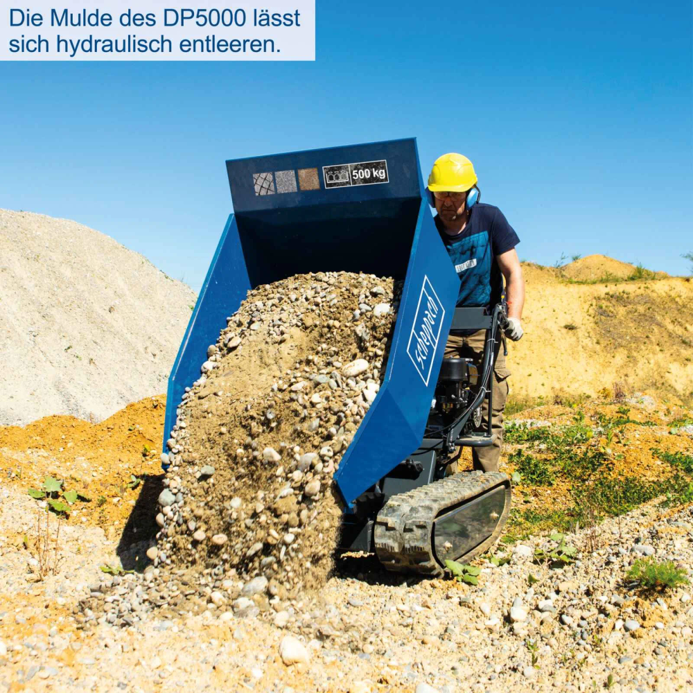 Scheppach motorna kolica Dumper DP5000 5.6 KS 5908801903  slika 4