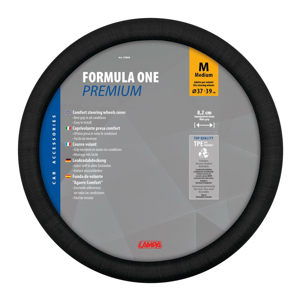 Lampa Navlaka za volan, Formula One, 37-39cm - Premium TPE slika 1