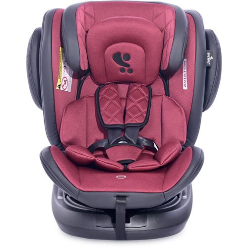 LORELLI AVIATOR Autosjedalica SPS 360° Isofix Black & Red 0-12 godina/0-36 kg (0+/1/2/3) slika 2