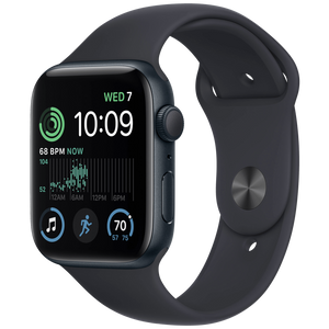 Apple SAT pametni, 1.78" LTPO OLED zaslon, vodootporan BT, WiFi - Watch SE 2022 44mm Midnight AC