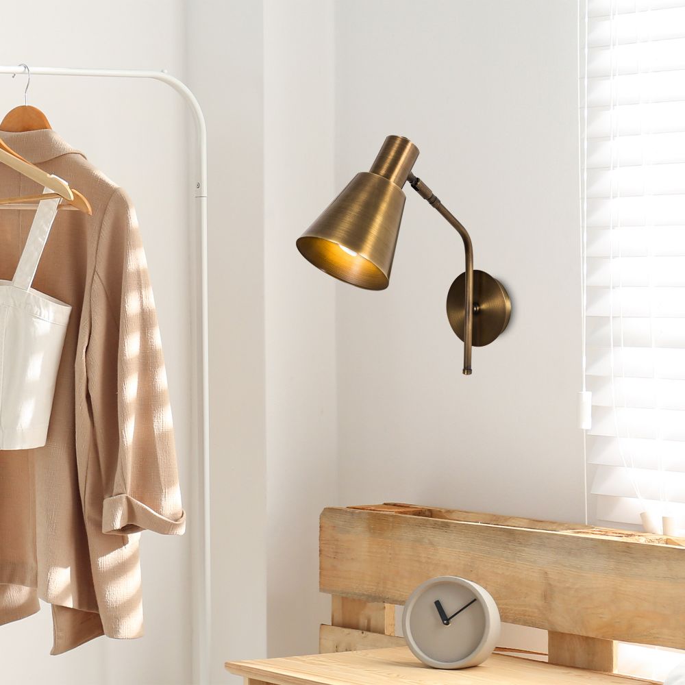 Sivani - MR-663 Vintage Zidna Lampa slika 3