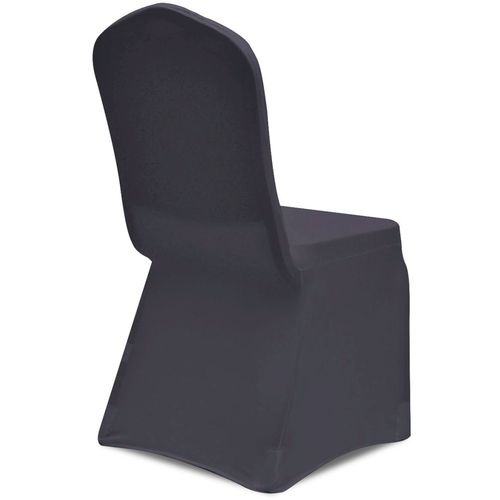 Rastezljive navlake za stolice 4 kom Antracit boja slika 12