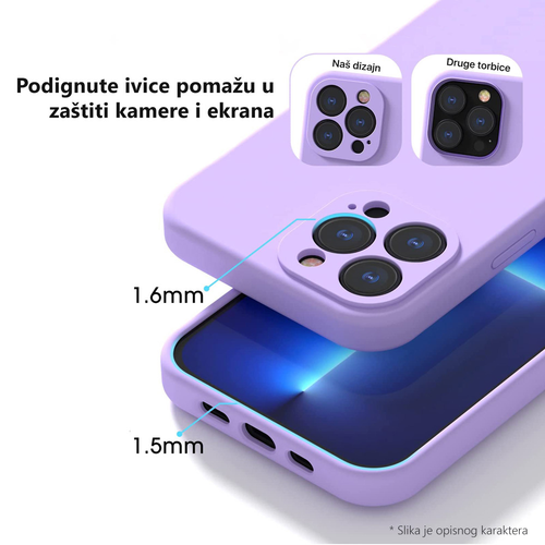 Torbica Teracell Soft Velvet za Xiaomi Redmi Note 12 Pro 5G (EU) tamno zelena slika 3