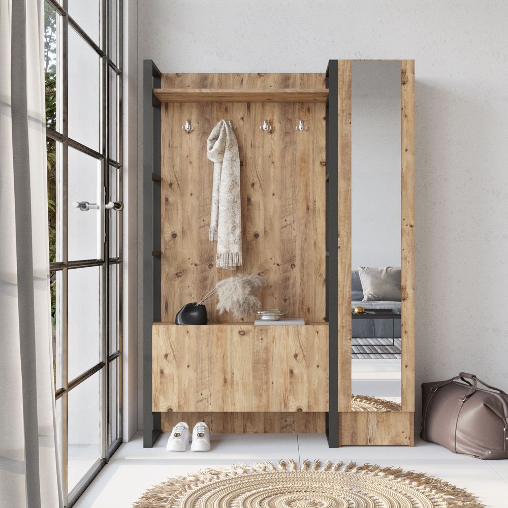 Ml15-A Atlantic Pine Hall Stand slika 2
