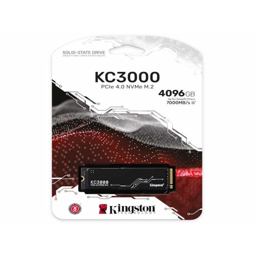 SSD KINGSTON SKC3000D/4096G 4096GB/interni/M.2/NVMe/crna slika 1