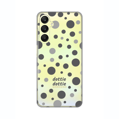 Torbica Silikonska Print Skin za Samsung A256B Galaxy A25 5G Dottie Dottie Gray slika 1