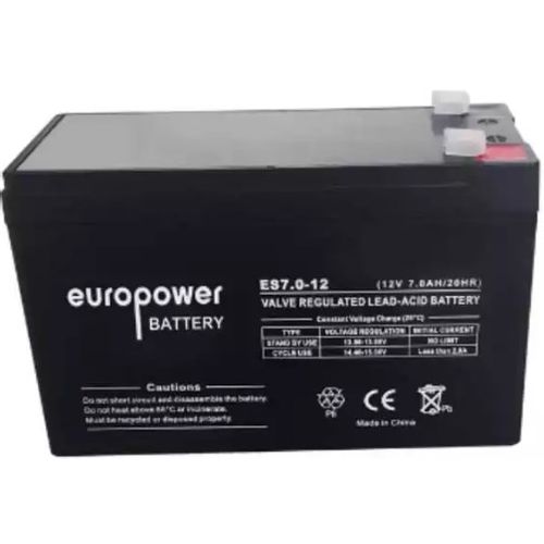 UPS Battery XRT EUROPOWER 12V 7Ah ES-17-7 slika 1