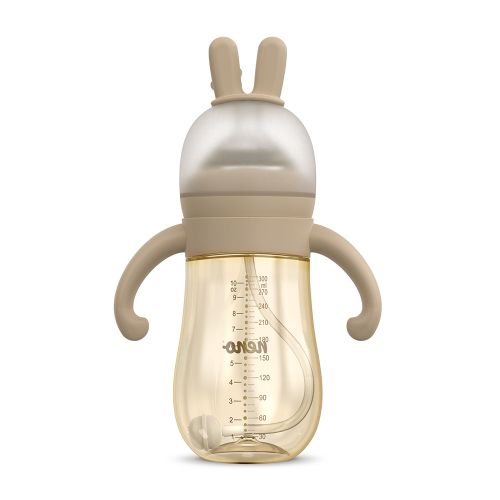 NENO MIO Rabbit 3u1 bočica za hranjenje 300 ml, Brown slika 3