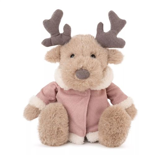 Amek plišana igračka Deer with Coat 28 cm - Pink slika 1