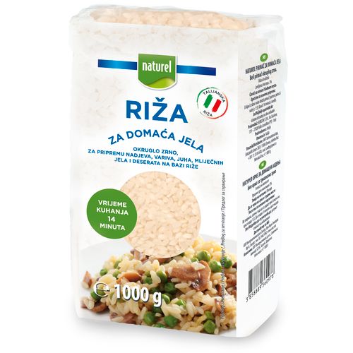 Naturel riža za domaća jela samostojeća.vrečica slika 1