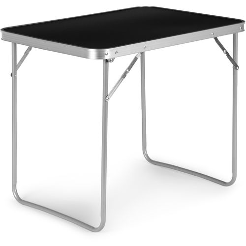 Modernhome sklopivi turistički stol, 80x60 cm, crni slika 3