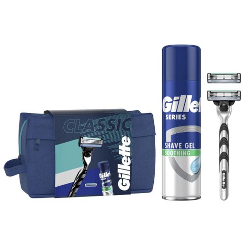 Gillette Poklon paket Brijač 2UP + SERIES GEL 200ML slika 2