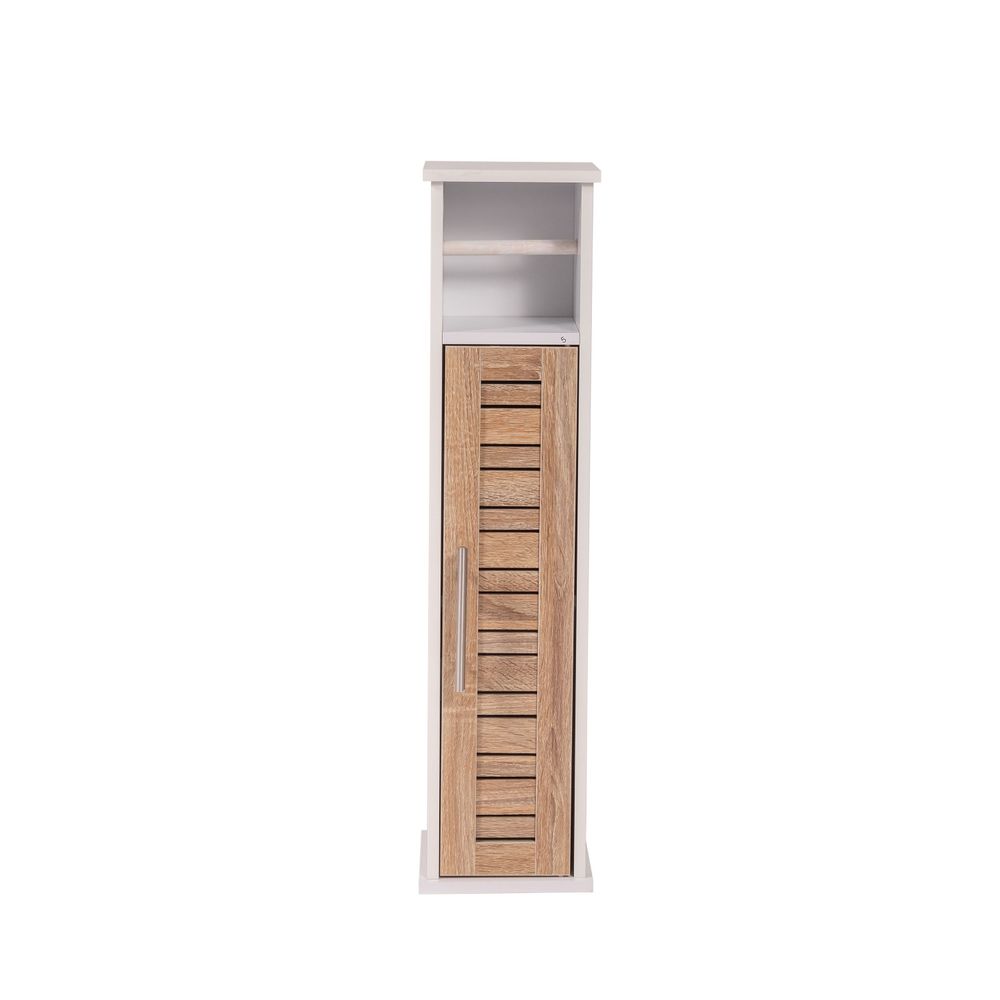 TENDANCE Držač toalet papira sa ostavom Stochklom 18x18x75cm MDF slika 2