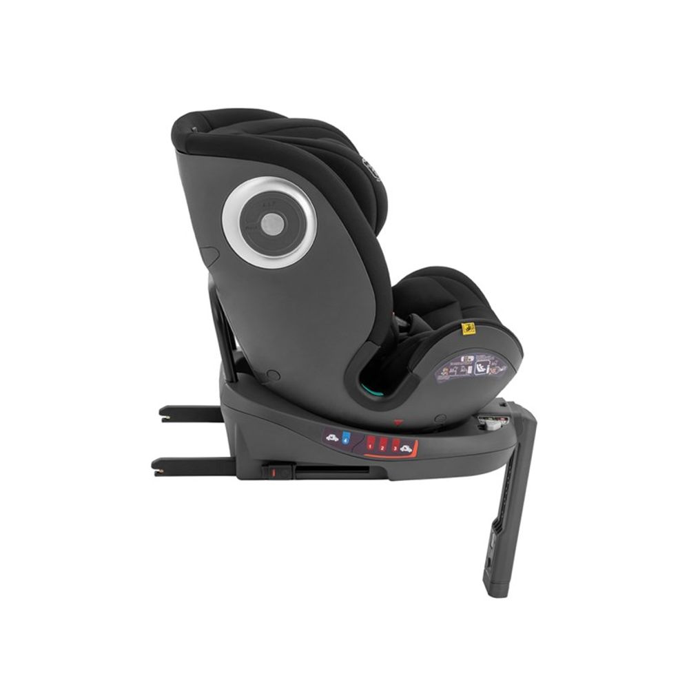 Kikka Boo Rotirajuća auto-sjedalica i-Conic i-Size 0-36kg (40-150cm) Black Isofix slika 7