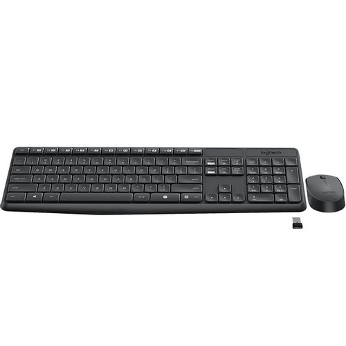 Logitech MK235 Wireless Desktop USB Gray YU slika 2